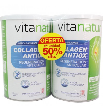 Vitanatur Kollagen Antiox 360g + 360g 60 Tage Duplo Promotion