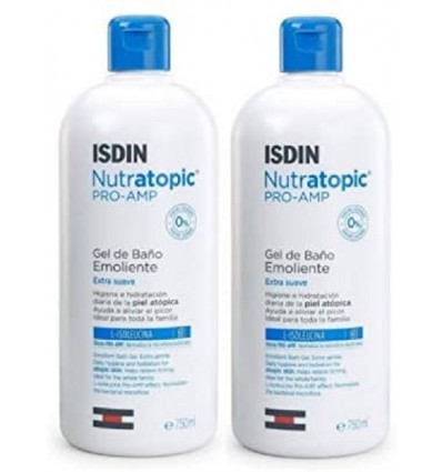 Nutratopic Pro Amp Isdin Erweichendes Badegel 750 ml + 750 ml Duplo Aktion