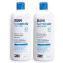 Isdin Nutratopic Pro Amp Isdin Gel Baño emoliente 750 ml + 750ml Duplo Promocion