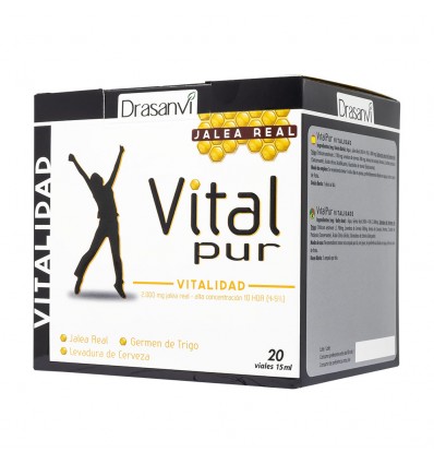 Vitalpur Vitalidad Jalea Real 20 Viales 15ml Vitalpur Vitalidad Jalea Real 20 Viales 15ml