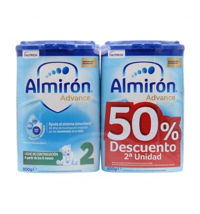 Almiron Advance 2 800 g + 800g Duplo Promocion