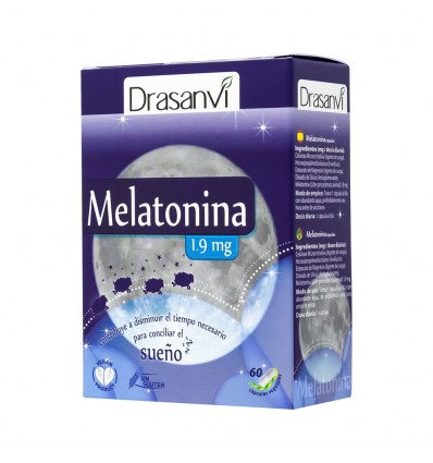Melatonin 60 Capsules 1.9 Mg Drasanvi