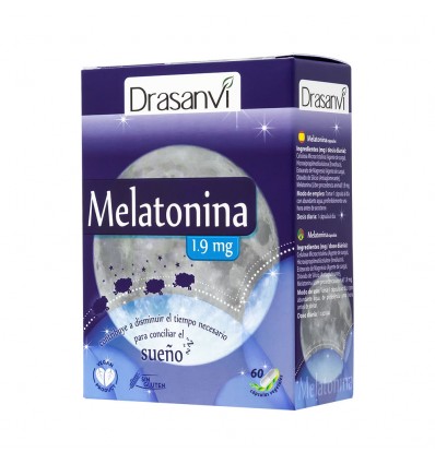 Melatonina 60 Capsulas 1,9 Mg Drasanvi