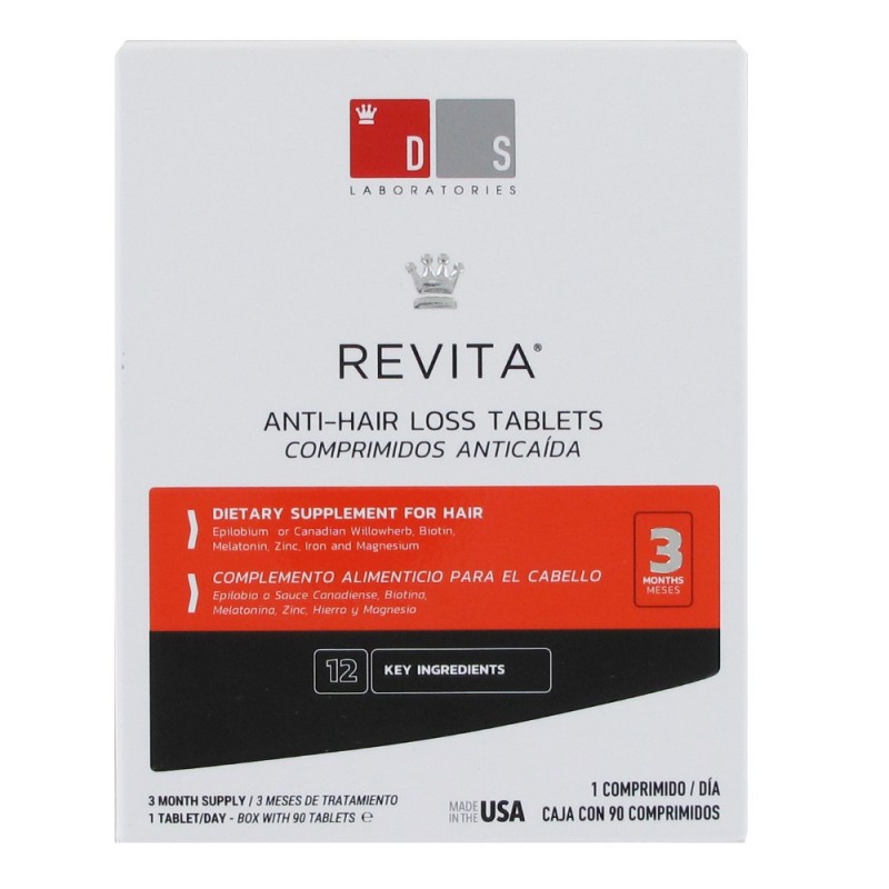 Buy Revita 90 Anti-Hair Loss Tablets 3 Months at the best Price and Offer  in Farmaciamarket.