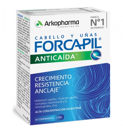 Forcapil Anticaida Cabello 30 Comprimidos