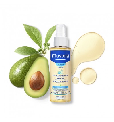 Mustela Bebe Aceite de Masaje 100 ml Mustela Bebe Aceite de Masaje 100 ml