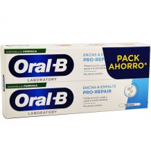 Oral B Encias Esmalte Pro reparação Dentífrico 100ml + 100ml Duplo