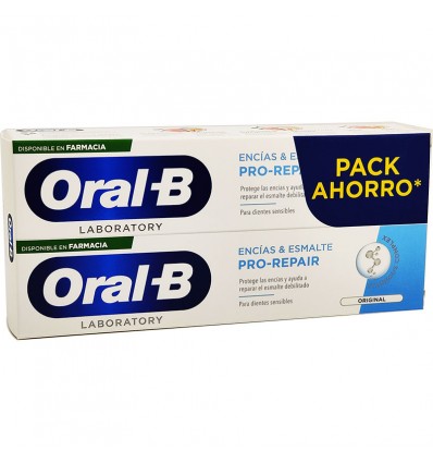 Oral B Encias Esmalte Pro Repair Pasta Dental 100ml+100ml Duplo