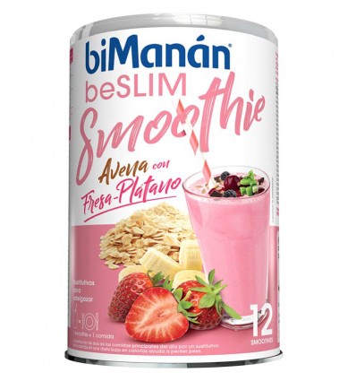 Bimanan Beslim smoothie oatmeal Strawberry Banana 12 smoothies