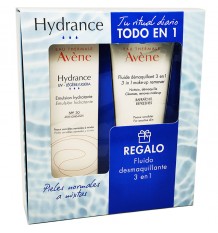 Avene Hydrance Uv Ligera 40ml + Fluido Desmaquillante 3 en 1 100ml