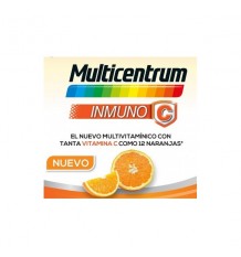 Multicentrum Immuno 28 Orangefarbene Brausebeutel