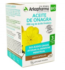 Arkocapsulas óleo de prímula 100 Cápsulas Bio