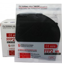 Masks FFP2 Nr Jiada Black 25 Units Box Complete