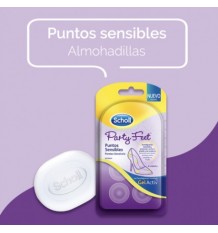 Scholl Party Feet Almohadillas Puntos Sensibles 6 unidades