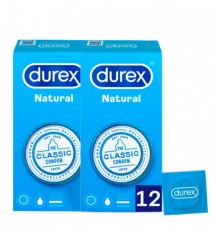 Os Preservativos Durex Natural Plus 12 Unidades Duplo