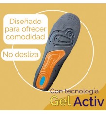 Scholl Plantillas Gel Activ Profesional Hombre Talla 40-46.5