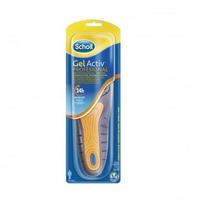Scholl Plantillas Gel Activ Profesional Hombre Talla 40-46.5 Scholl Plantillas Gel Activ Profesional Hombre Talla 40-46.5