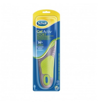 Scholl Plantillas Gel Activ Sport Hombre 1 par Talla 40-46,5