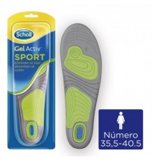 Scholl Plantillas Gel Activ Sport Mujer 1 par Tallas 35,5-40