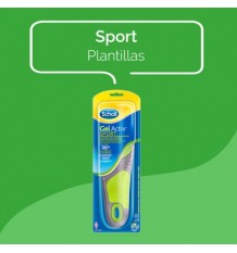 Scholl Plantillas Gel Activ Sport Mujer 1 par Tallas 35,5-40