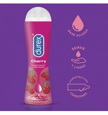 Durex Lubricante Sabor Cereza Base Agua 50ml