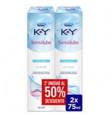 Durex Sensilube K-Y Gel íntimo Lubricante Duplo 2 x 75ml