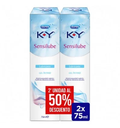 Durex Sensilube K-Y Gel íntimo Lubricante Duplo 2 x 75ml Durex Sensilube K-Y Gel íntimo Lubricante Duplo 2 x 75ml