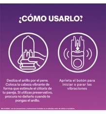 Durex Intense Orgasmic Vibrations Anillo Diablillo