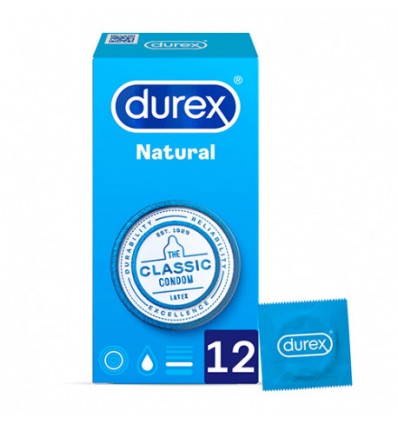 Durex Preservativos Natural 12 unidades