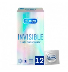 Durex Préservatif Invisible Sensibles 12 unités