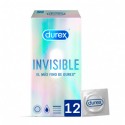 Durex Preservativo Invisible Sensitivo 12 unidades