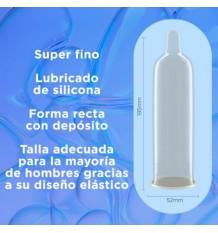 Durex Preservativo Invisible Sensitivo 12 unidades