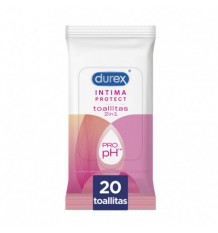 Durex Intima Protect Toallitas 20 Unidades