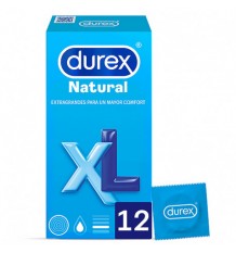 Durex Preservativos Natural XL 12 unidades