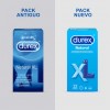 Durex Preservativos Natural XL 12 unidades