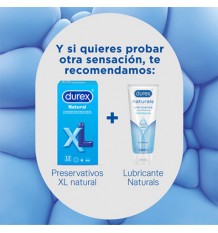 Durex Preservativos Natural XL 12 unidades