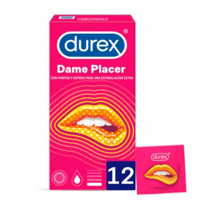 Durex Preservativos Dame placer 12 unidades Durex Preservativos Dame placer 12 unidades