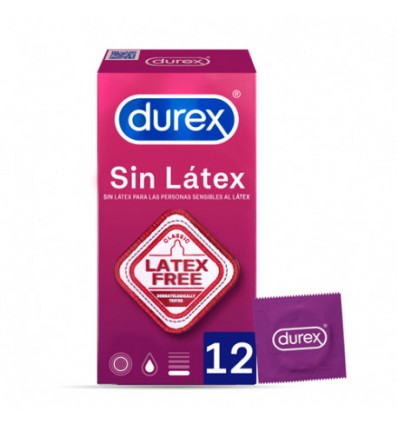 Durex Preservativos Sin latex 12 unidades Durex Preservativos Sin latex 12 unidades