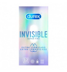 Durex Invisible Lubricado 12 unidades