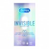 Durex Invisible Lubricado 12 unidades