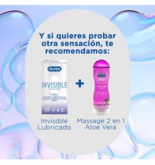 Durex Invisible Lubricado 12 unidades