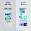 Durex Invisible Lubricado 12 unidades