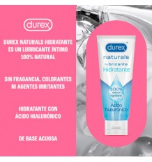 Durex Naturals Lubricante Ácido Hialurónico 100ml