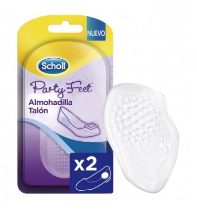 Scholl Party Feet Almohadilla Talón 1 Par Scholl Party Feet Almohadilla Talón 1 Par