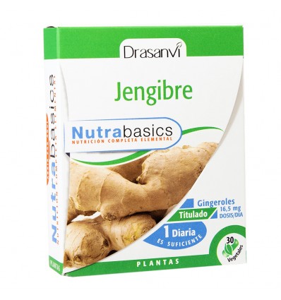 Jengibre 30 Capsulas Nutrabasicos Drasanvi Jengibre 30 Capsulas Nutrabasicos Drasanvi