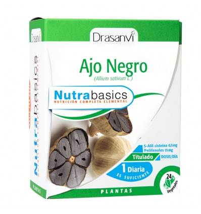 Ajo Negro 24 Capsulas Nutrabasico Drasanvi