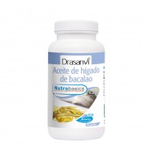 Higado Bacalao Bote 90 Perlas Nutrabasicos Drasanvi