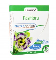Passionflower 30 Capsules Nutrabasic Drasanvi
