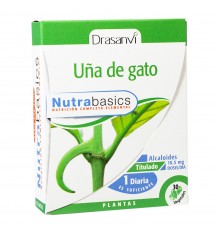 Cat's Claw 30 Capsules Nutrabasic Drasanvi
