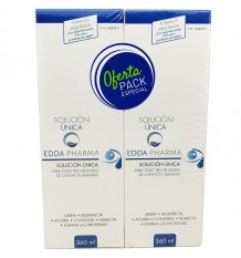 Edda Pharma Solucion Unica 360 ml + 360ml Duplo Promocion